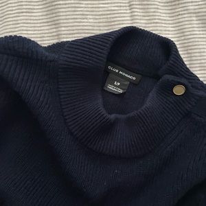 Club Monaco ribbed merino wool sweater in size s